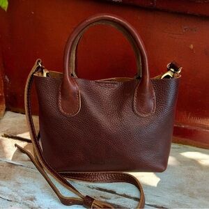 EUC Portland Leather Brown Crossbody Bag